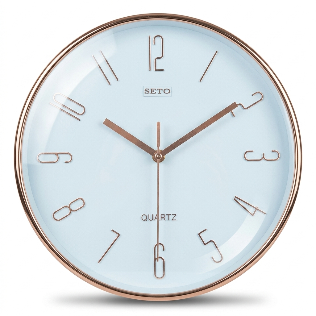 SETO Minimalist Quartz Wall Clock