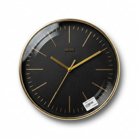 SETO Luxe Minimalist Wall Clock