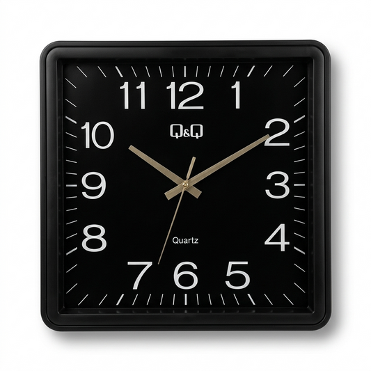 Q&Q Square Wall Clock