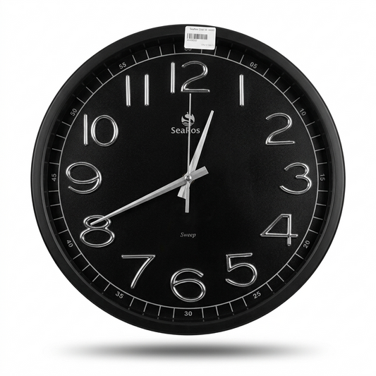 SeaRos Modern Sweep Silent Wall Clock