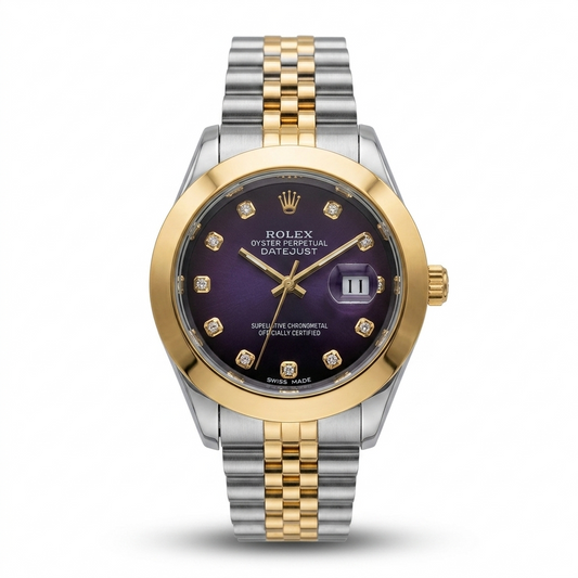 Rolex Prestige Two-Tone Midnight Blue Luxury Watch