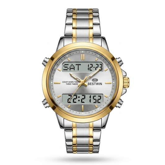Bestwin Dual Display Men’s Luxury Watch